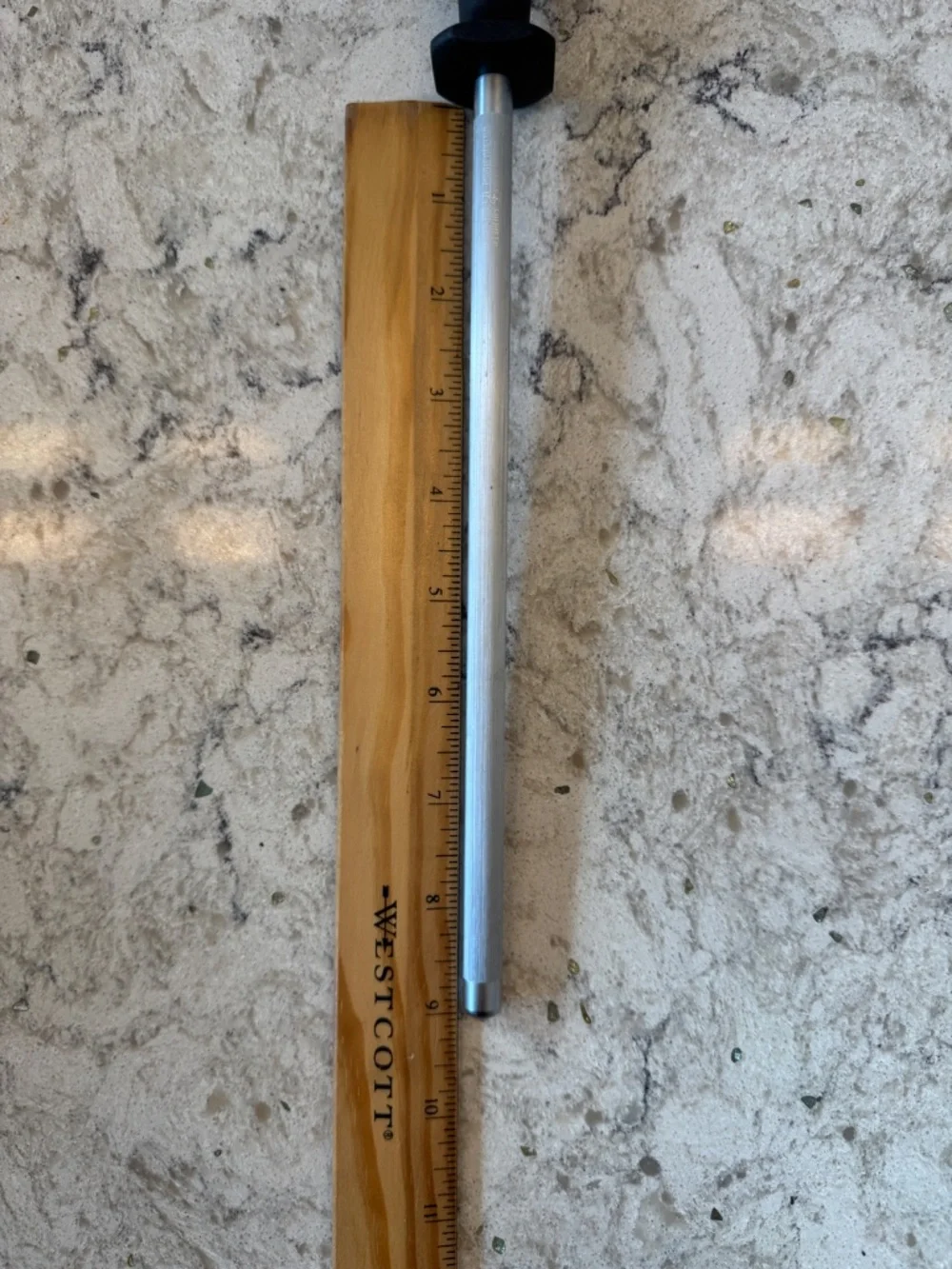 J. Henckels International sharpening‎ honing steel  tool 9' w/black handle